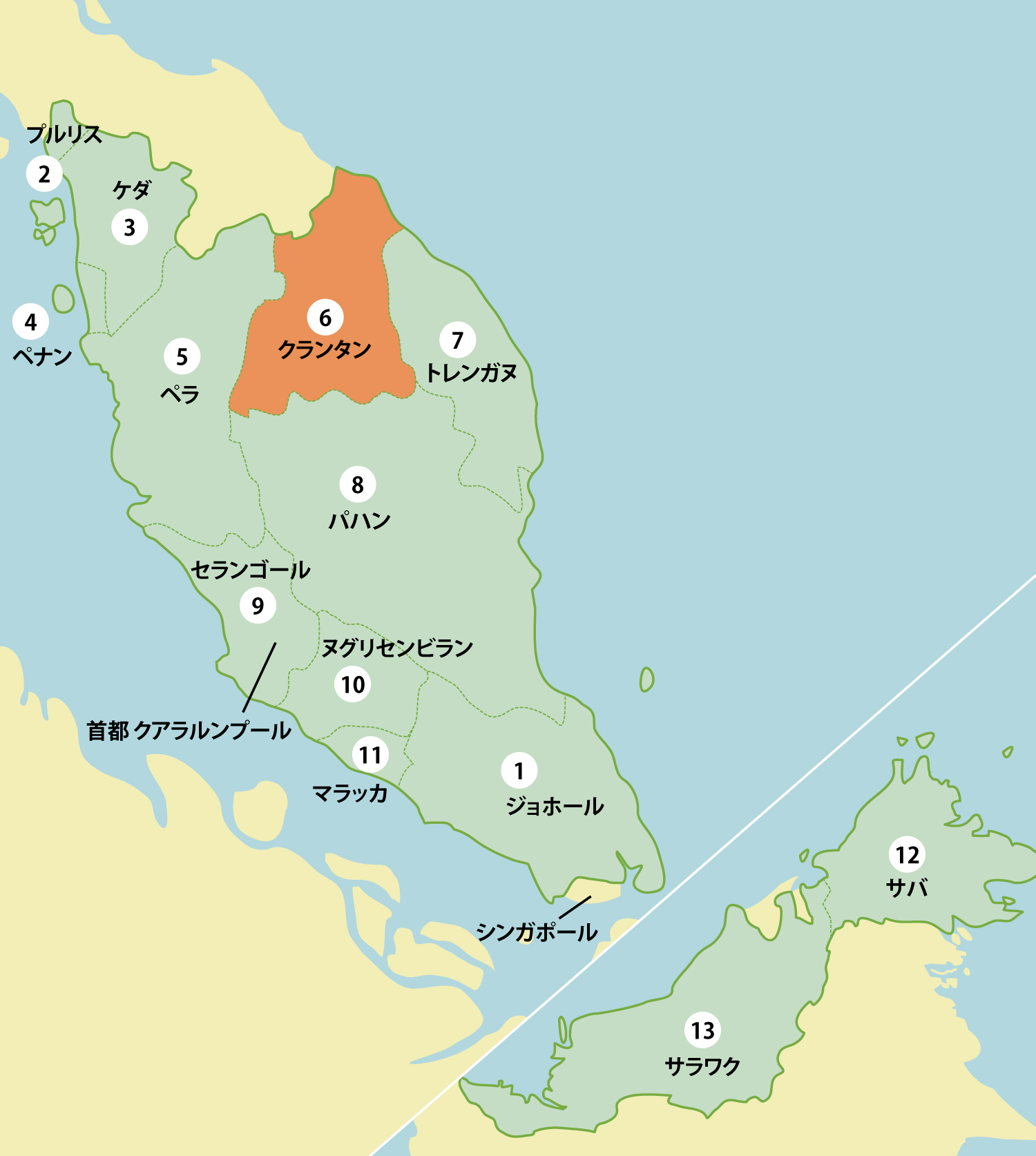 マレーシアの工業団地リスト