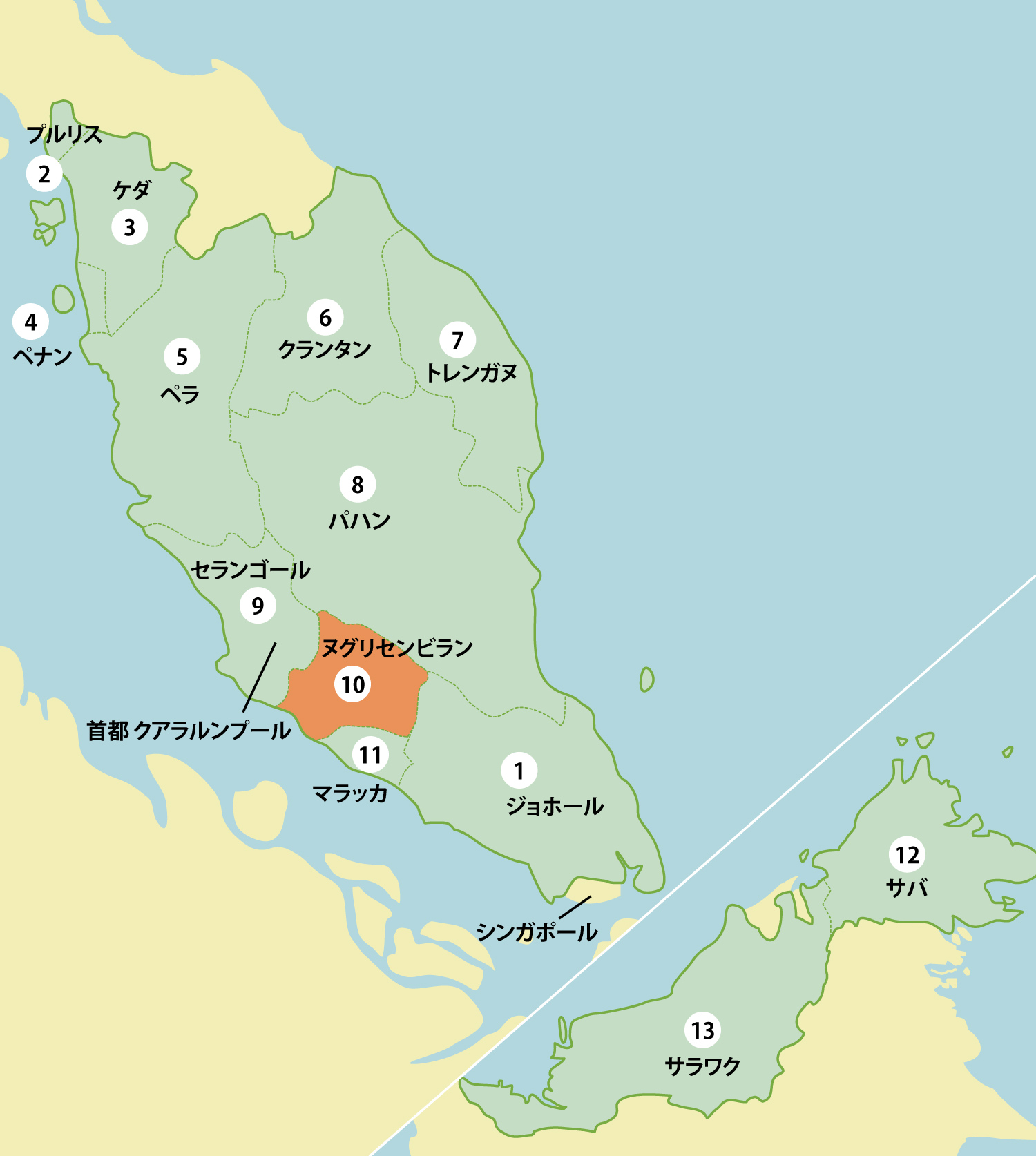 マレーシアの工業団地リスト