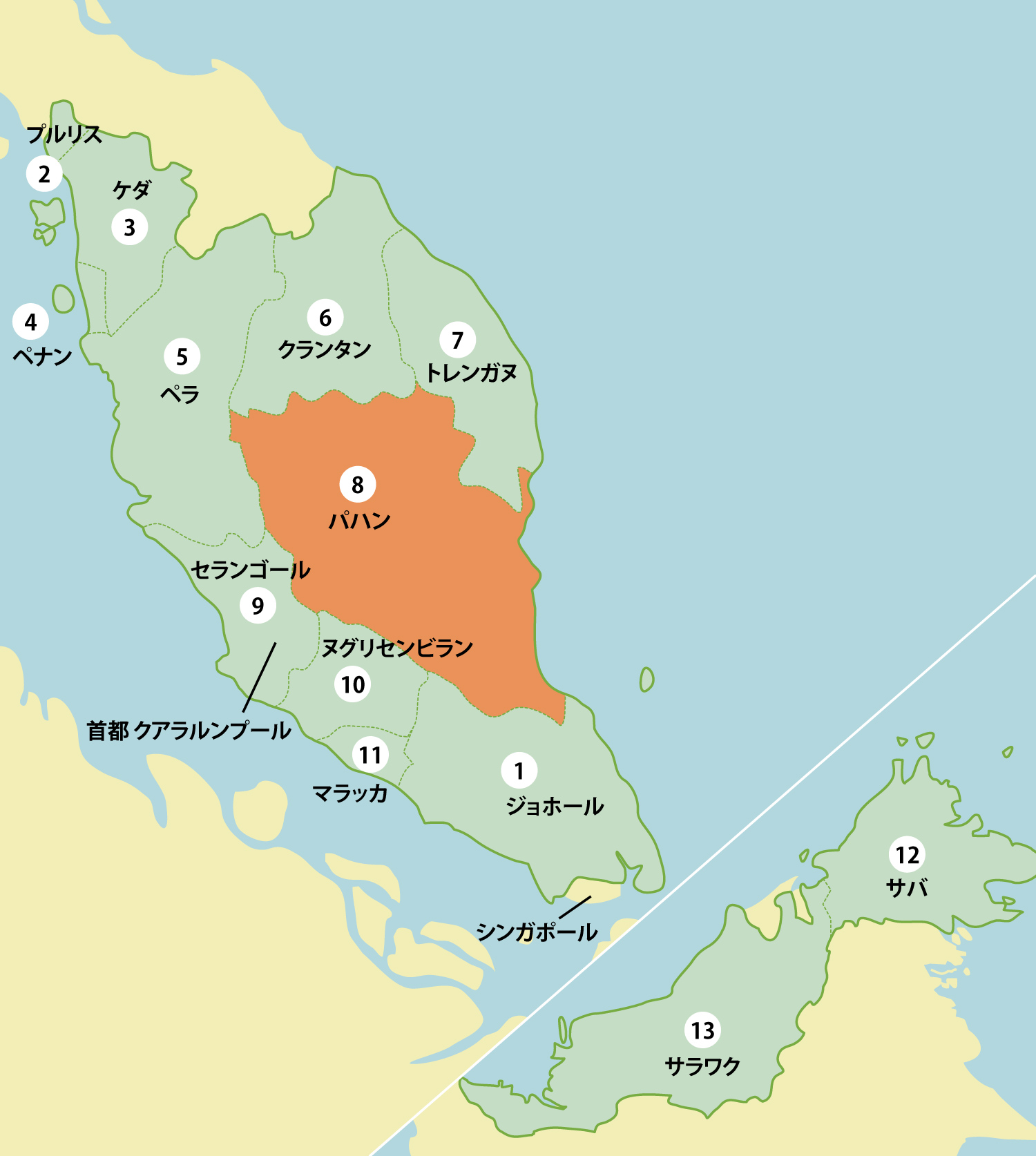 マレーシアの工業団地リスト