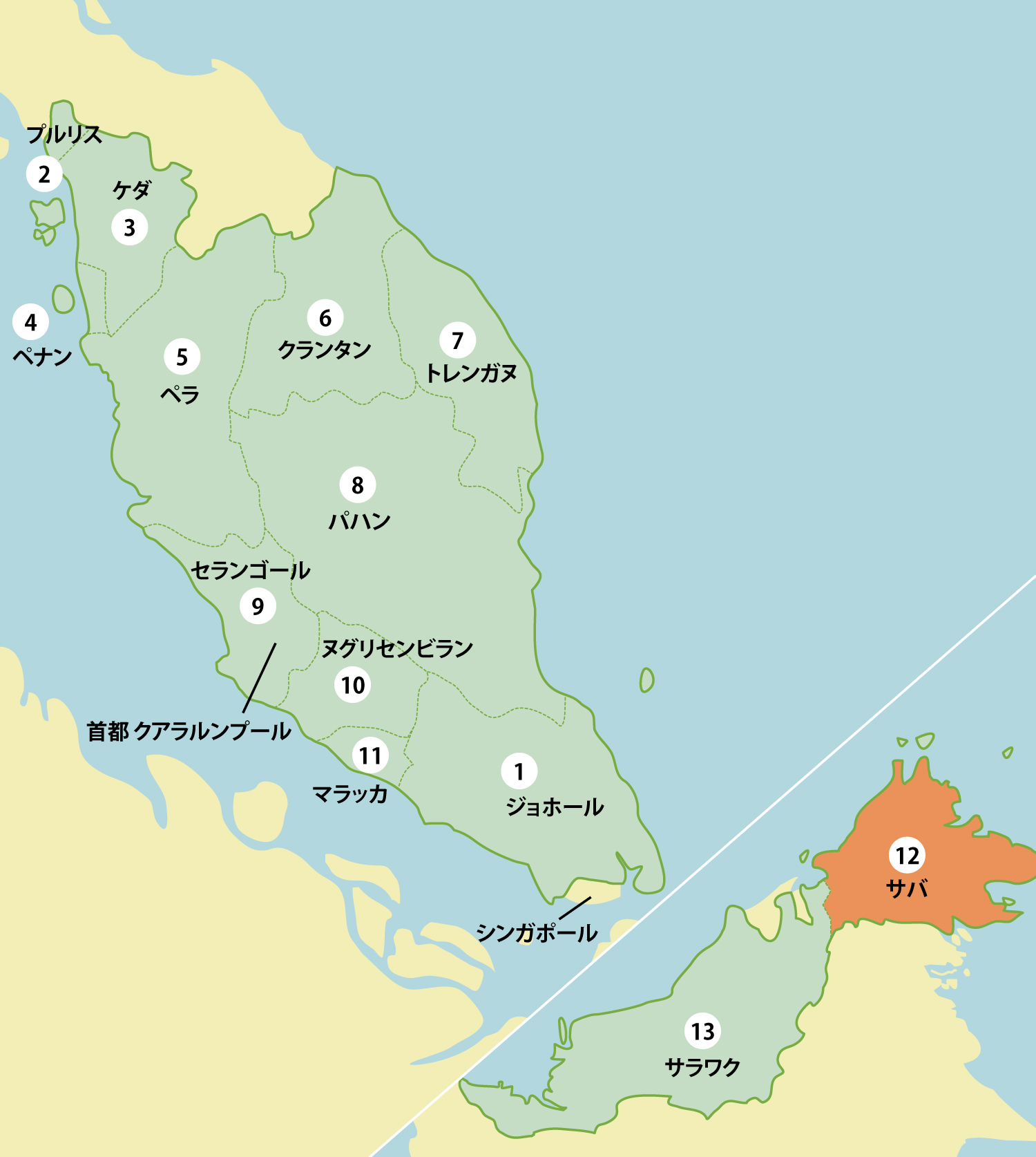 マレーシアの工業団地リスト