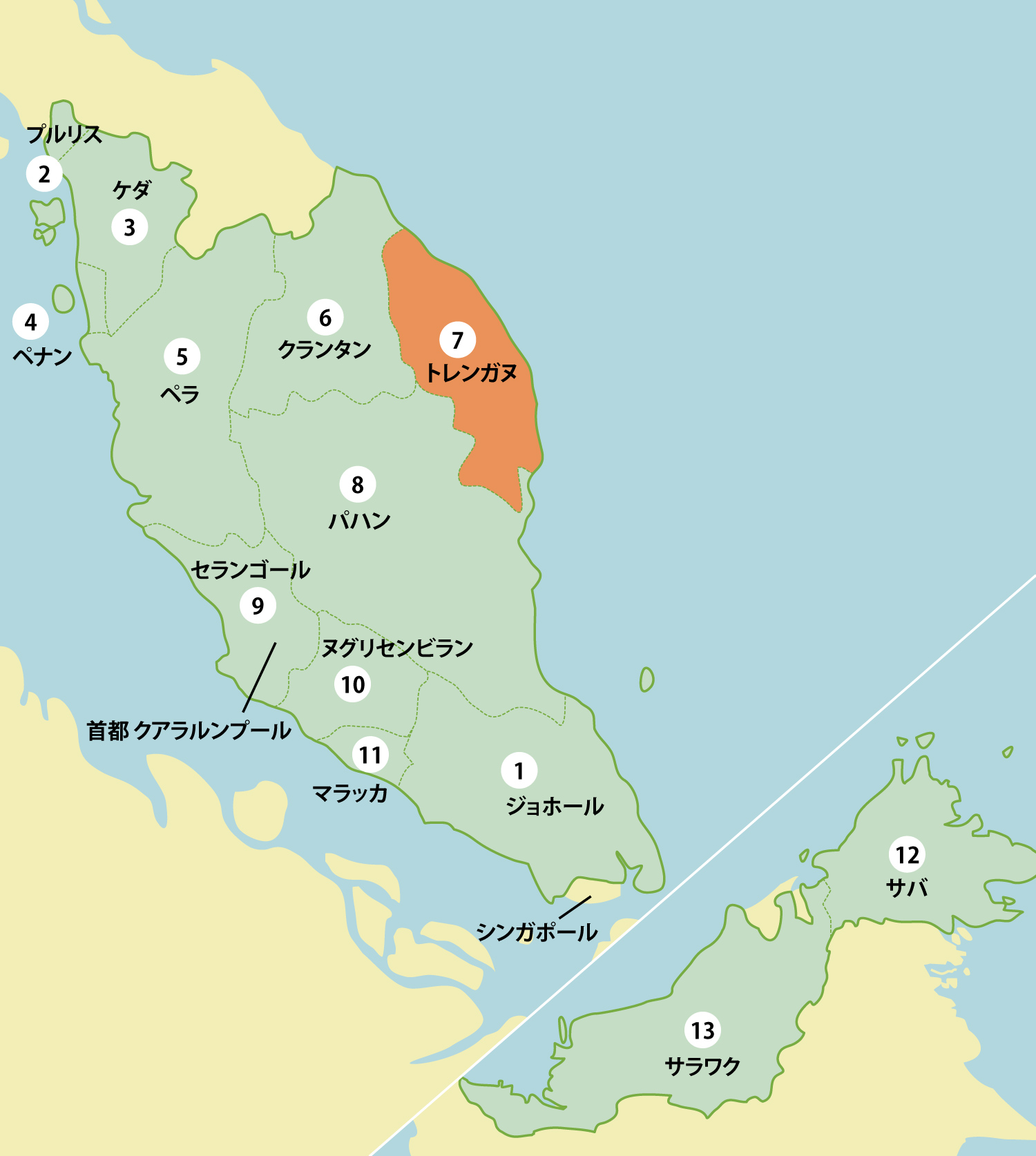 マレーシアの工業団地リスト
