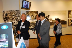 田村憲久厚生労働大臣の御来場