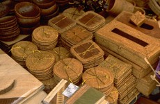 籐製品の数々