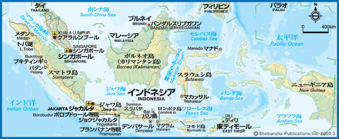 全土の地図