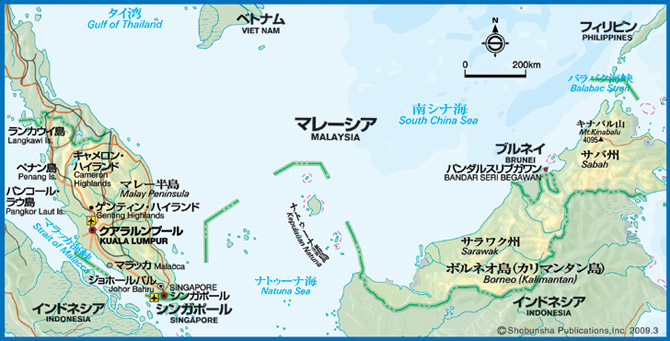 全土の地図