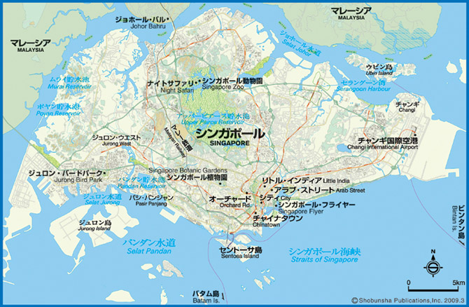 全土の地図