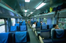 マレー鉄道の車内