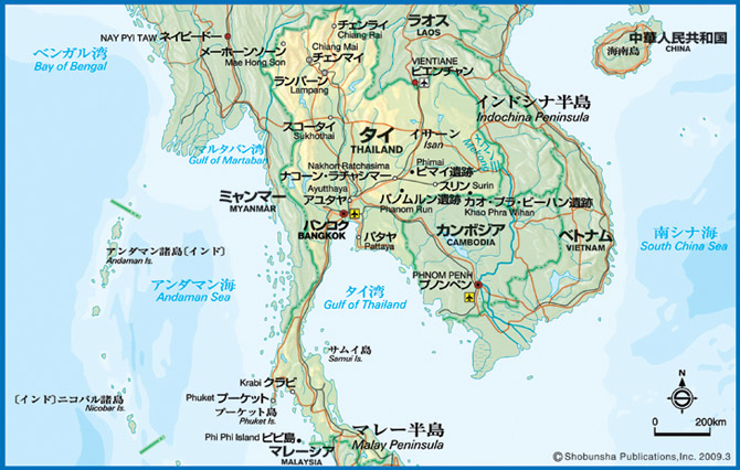 全土の地図