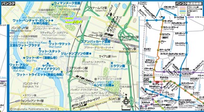 バンコク鉄道路線図