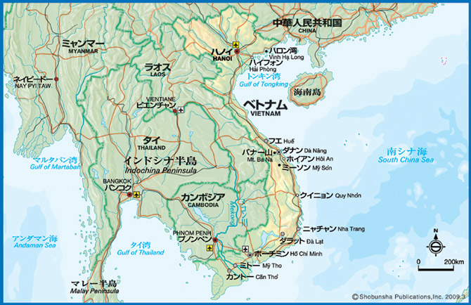 全土の地図